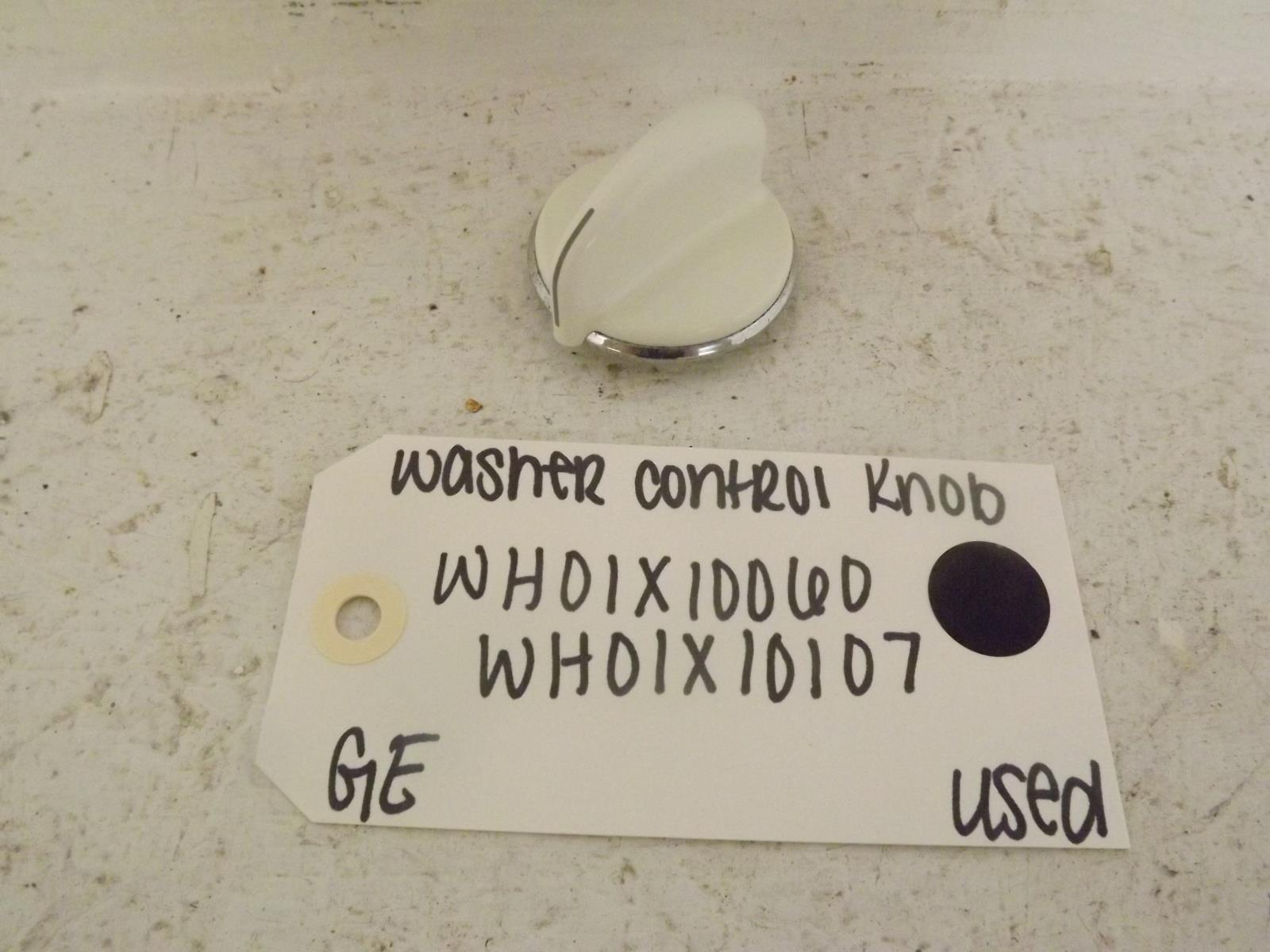 GE Washer WH01X10060 WH01X10107 Control Knob Used GE Washer WH01X10060 WH01X10107 Control Knob Used
